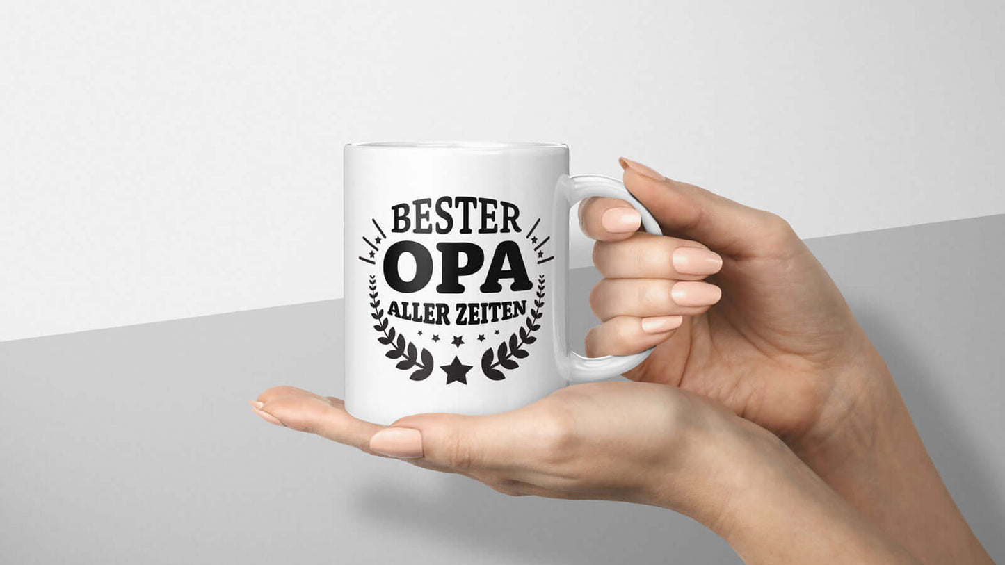 Tasse "Bester Opa aller Zeiten" – ideales Geschenk für Geburtstage und besondere Anlässe